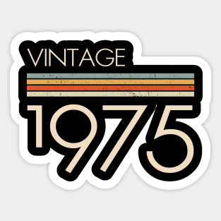 Vintage Classic 1975 Sticker